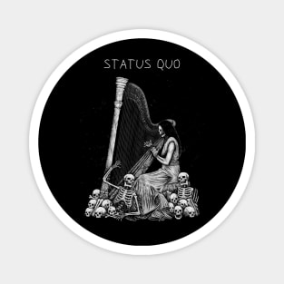 Family Skull Play Status Quo Magnet